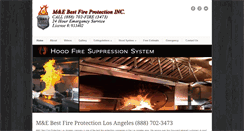 Desktop Screenshot of mebestfireprotection.com